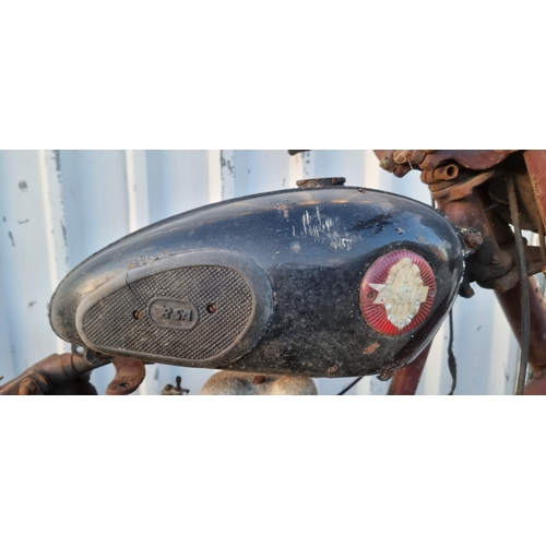 161 - c.1953/6 BSA C11G, 249cc, project. Registration number not registered. Frame number C11S 118239. Eng... 