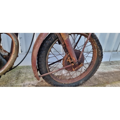 161 - c.1953/6 BSA C11G, 249cc, project. Registration number not registered. Frame number C11S 118239. Eng... 