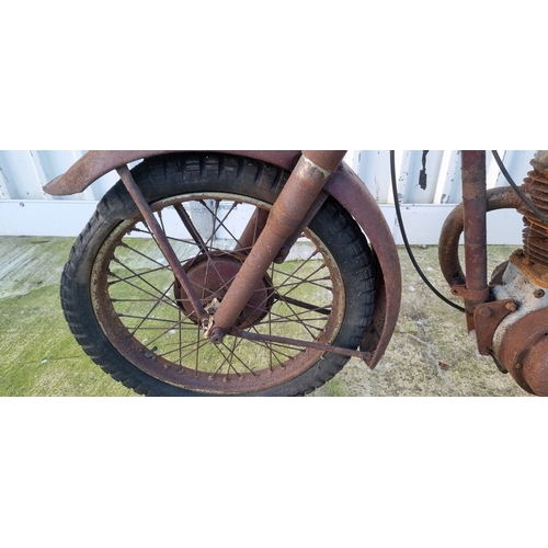 161 - c.1953/6 BSA C11G, 249cc, project. Registration number not registered. Frame number C11S 118239. Eng... 