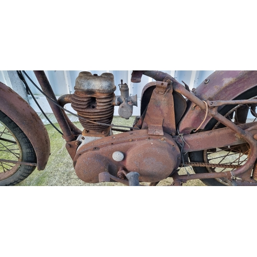 161 - c.1953/6 BSA C11G, 249cc, project. Registration number not registered. Frame number C11S 118239. Eng... 