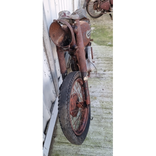 160 - c.1952 Arial VB600 sidevalve, project. Registration number not registered. Frame number not found. E... 