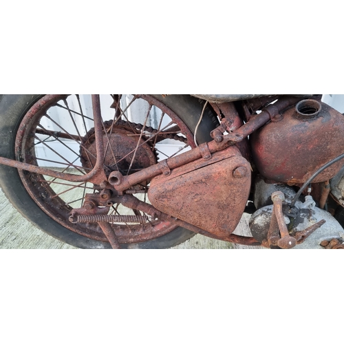 160 - c.1952 Arial VB600 sidevalve, project. Registration number not registered. Frame number not found. E... 