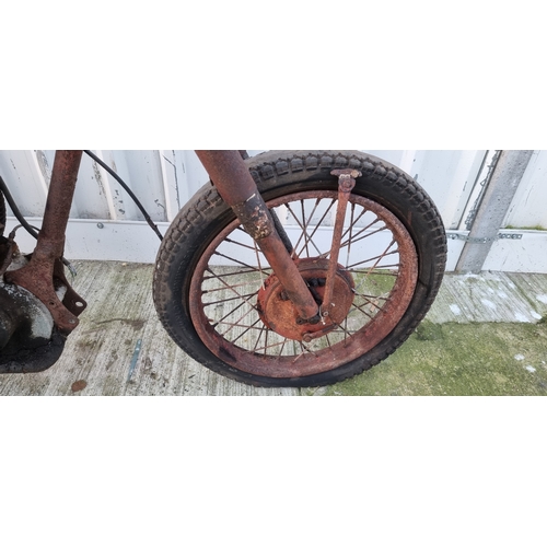 160 - c.1952 Arial VB600 sidevalve, project. Registration number not registered. Frame number not found. E... 