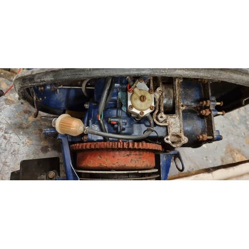 45 - A Swedish Crescent 25S Sunrise out board engine, spares or repair.