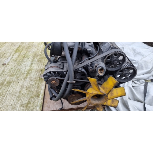 66 - A Jensen Lotus 907 engine and four speed gearbox, serial number A72 050114, condition unknown