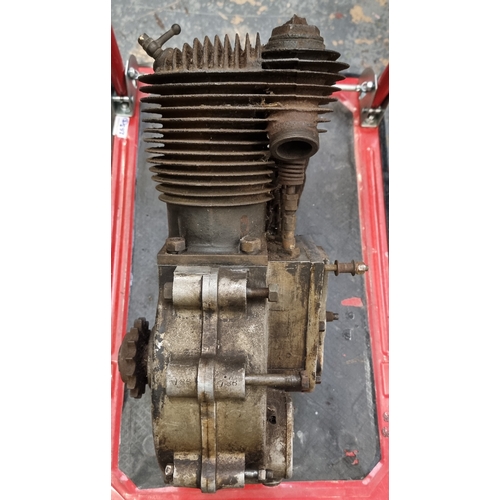 79 - 1924 J.A.P. 980cc SV V Twin engine. Engine number KT/M 21165. Crankcases, both 786.
The JAP ‘K’ Seri... 