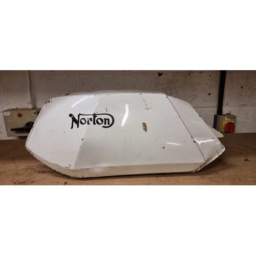 107 - A c.1984 Norton Interpol petrol tank