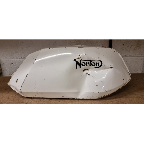 107 - A c.1984 Norton Interpol petrol tank