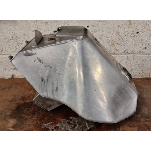 110 - A 1990 Norton F1 petrol tank, ex registration number G663 OUA.