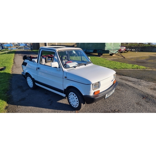 215 - 1992 Fiat 126 BIS Bosmal recreation cabrio, 704cc. Registration number J865 WTW. Chassis number ZFA1... 