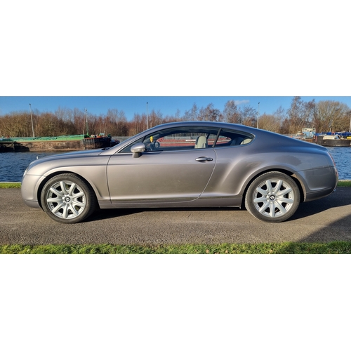 218 - 2004 Bentley Continental GT, 5998cc. Registration number LK54 OTV. VIN number SCBCE63W35C026621.
Eng... 