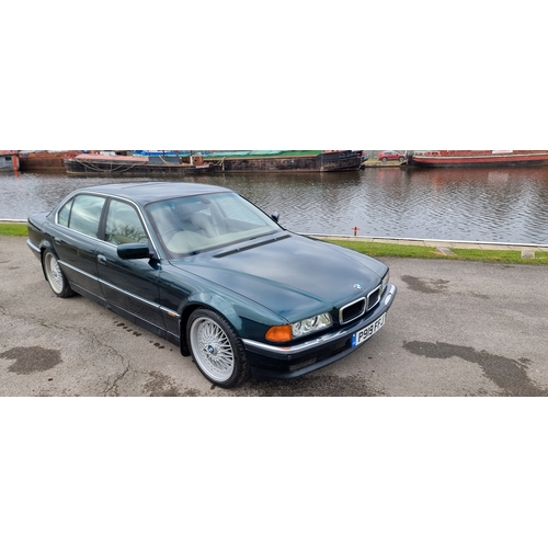 219 - 1996 BMW 740iL, 4398cc. Registration number P919 FFJ. Chassis number WBAGJ82060DB29182. Engine numbe... 