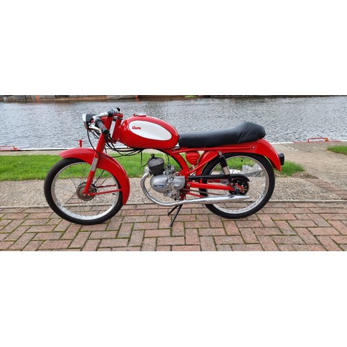 266 - c. late 1950's/early 1960's Itom Sports 50cc. Registration number not registered. Frame number IOM *... 