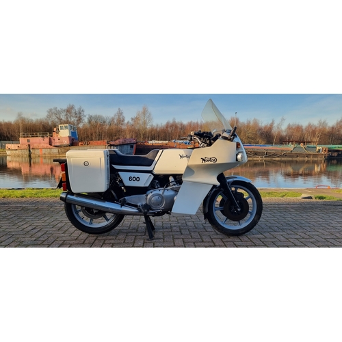 286 - 1984 Norton Interpol 2 ex South Yorkshire Police, 588cc. Registration number A834 BWE. Frame number ... 