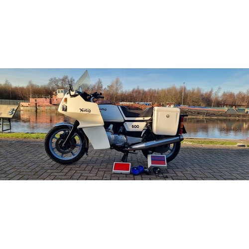 286 - 1984 Norton Interpol 2 ex South Yorkshire Police, 588cc. Registration number A834 BWE. Frame number ... 