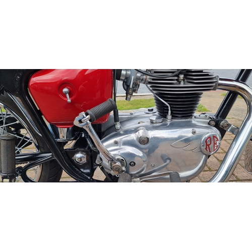 272 - 1960 Royal Enfield Crusader Sport, 249cc. Registration number SFO 128 (non transferrable). Frame num... 