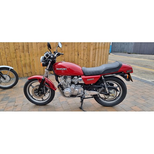 293 - 1981 Suzuki GS550E, 549cc. Registration number NET 262X. Frame number GS550E-145607. Engine number G... 