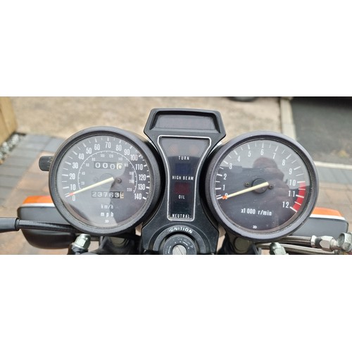 293 - 1981 Suzuki GS550E, 549cc. Registration number NET 262X. Frame number GS550E-145607. Engine number G... 