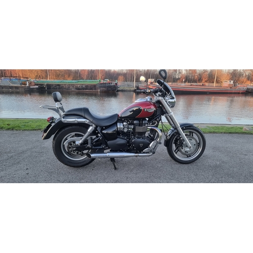 309 - 2007 Triumph Speedmaster 865, 865cc. Registration number GX57 CNC. Frame number SMTTJ9161R7297519. E... 