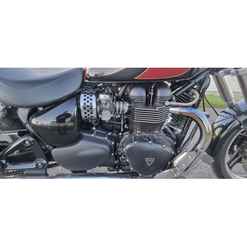 309 - 2007 Triumph Speedmaster 865, 865cc. Registration number GX57 CNC. Frame number SMTTJ9161R7297519. E... 