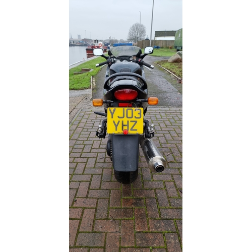 301 - 2003 Triumph Sprint 955i, 955cc. Registration number YJ03 YHZ. Frame number 3MTTF650XH3171997. Engin... 