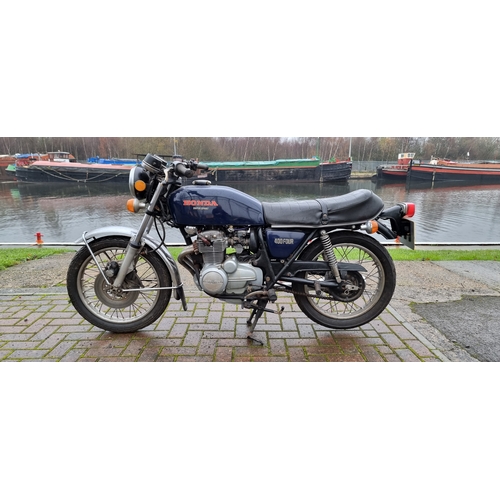 292 - 1975 Honda CB400-F, 408cc. Registration number LDN 209N. Frame number CB400F-108101. Engine number C... 