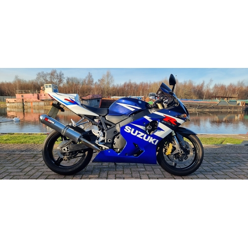 310 - 2005 Suzuki GSX-R600, 599cc. Registration number AE05 AAX. Frame number JS1GN7CA242106290. Engine nu... 