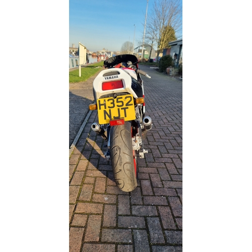 312 - 1991 Yamaha TZR 250, 249cc. Registration number H352 NJT. Frame number 3XV 003908. Engine number not... 