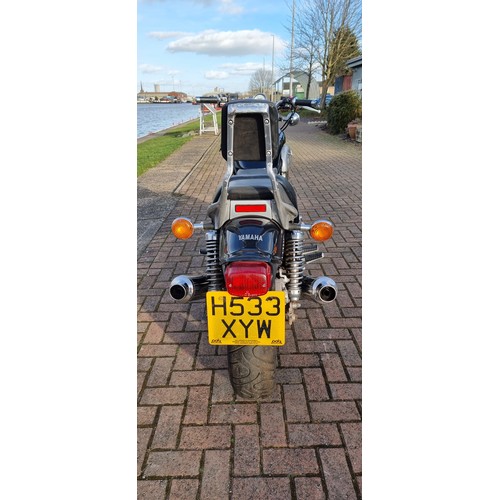 308 - 1990 Yamaha V-Max, 1198cc. Registration number H533 XYW (see text). Frame number JYA2WEE)-1-LA010396... 