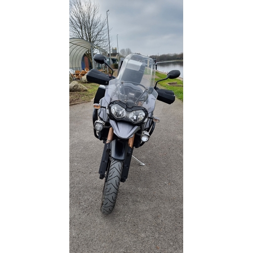 305 - 2015 Triumph Tiger Explorer 1215, 1215cc. Registration number LV15 JVP. Frame number SMTV1F11E9F6842... 