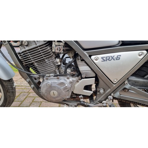 306 - 1988 Yamaha SRX600, 608cc. Registration number E785 LVA. Frame number 1XL002762. Engine number 1XL00... 