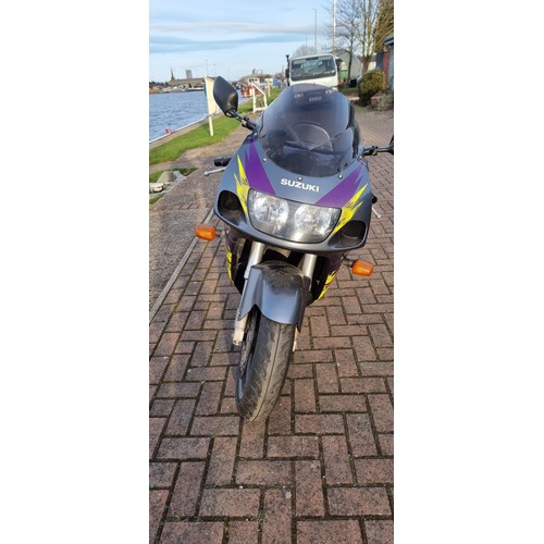 303 - 1997 Suzuki GSXR 750V, 749cc. Registration number P230 RYM. Frame number JS1GR7DA000501040. Engine n... 