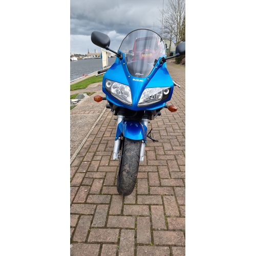 307 - 2007 Suzuki SV650SK6, 645cc. Registration number FH07 AWY. Frame number JS1BY132200106360. Engine nu... 