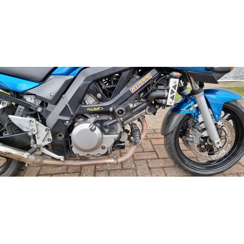 307 - 2007 Suzuki SV650SK6, 645cc. Registration number FH07 AWY. Frame number JS1BY132200106360. Engine nu... 