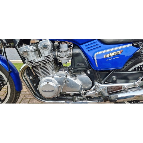 294 - 1980 Honda CB900F, 901cc. Registration number YFR 181V. Frame number SC01 2108558. Engine number SC0... 