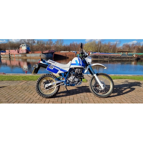 1989 Suzuki DR600 Dakar 600cc. Registration number F532 JUE