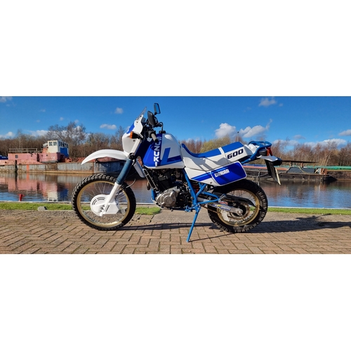 1989 Suzuki DR600 Dakar 600cc. Registration number F532 JUE