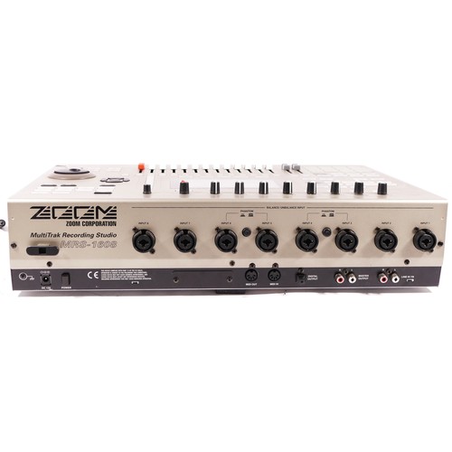 A Zoom MRS-1608 Multitrak Recording Studio, serial number 009738