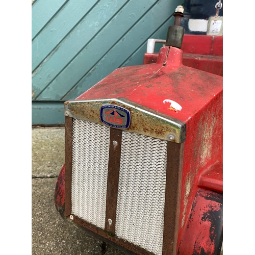 78 - A Whittaker Bros fairground ride, in the form of a fire engine with a anthropomorphized beaver as a ... 