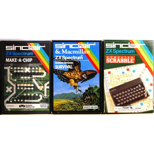 103 - A Sinclair ZX Spectrum (serial No001-514922) with manuals and brochures, original box, together with... 