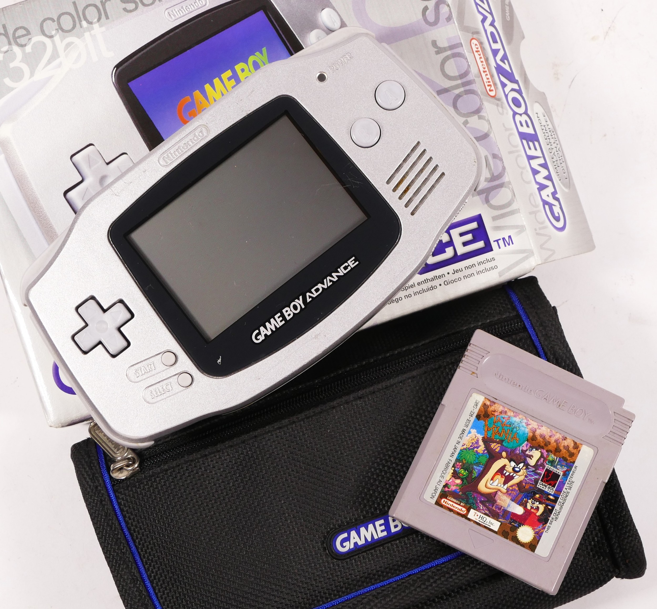 Nintendo Game Boy Advance - Console de jeu portable - platine