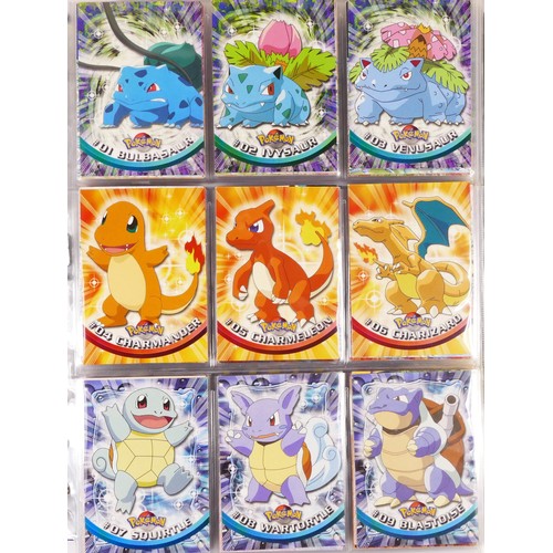 237 - A album of 486 Pokémon collectors cards by Topps, to include TV Animation Edition (1999/2000), consi... 