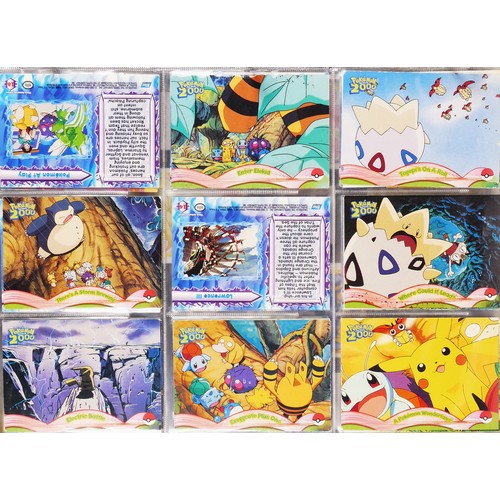 237 - A album of 486 Pokémon collectors cards by Topps, to include TV Animation Edition (1999/2000), consi... 