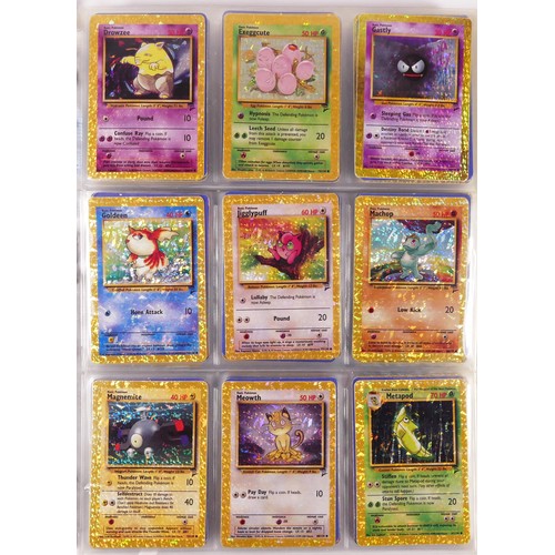 239 - A album of approximately 400 Pokémon and Digimon mini Holographic sticker cards, including Pokémon m... 