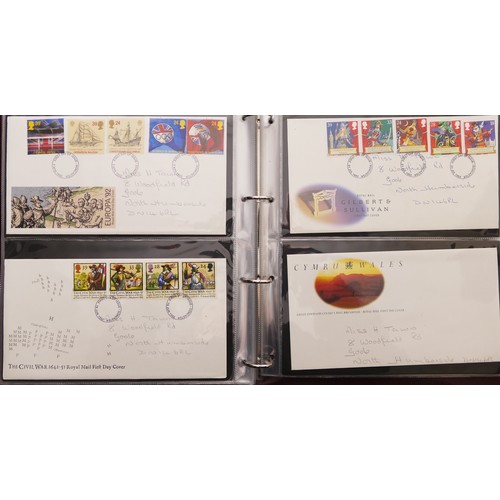 288 - Eight albums of FDC (first day covers), ranging from May 1981 through October 2015, with themes rela... 