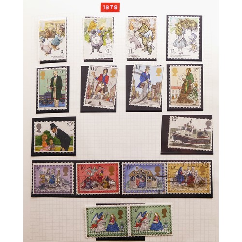 294 - A collection of assorted stamps, mostly British, to include themes related to The Royal Family, Spor... 