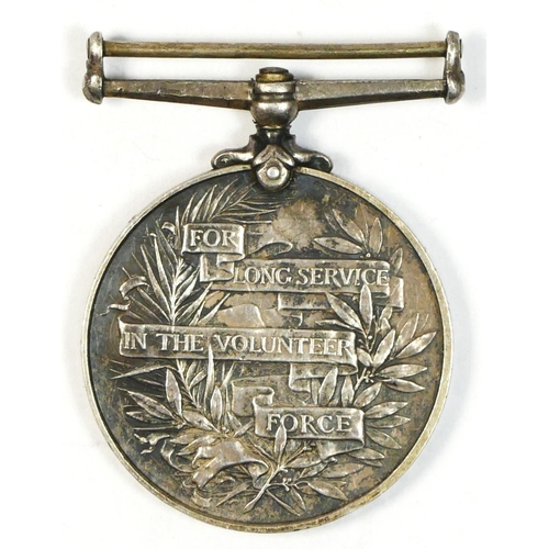 304 - Edward VII Volunteer Long Service medal, awarded to 1000 Pte. R.A. Cullen, 4th V.B.A. & S.Horse