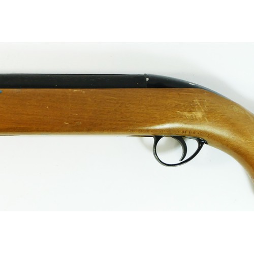 341 - A BSA Mercury air rifle, stamped ZA 3687, with rubberised butt stock