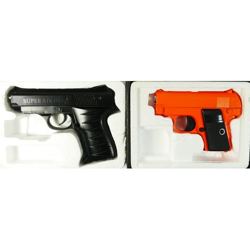 337 - A MMS G.9 air pistol, spring powered, original box, together with a Paifa P.0621 Super Air Gin, spri... 