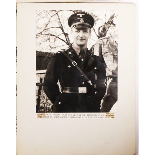 346 - Approximately sixty pages of archive photography, documenting infantry from the Axis powers (mainly ... 